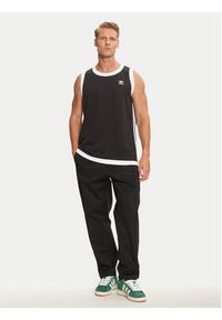 Adidas - adidas Tank top adicolor IZ1830 Czarny Oversize. Kolor: czarny. Materiał: syntetyk #3