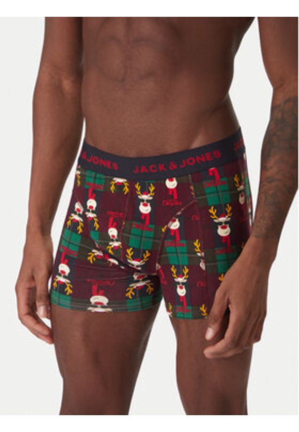 Jack & Jones Komplet bokserek Rudolph 12285150 Granatowy. Kolor: niebieski. Materiał: bawełna