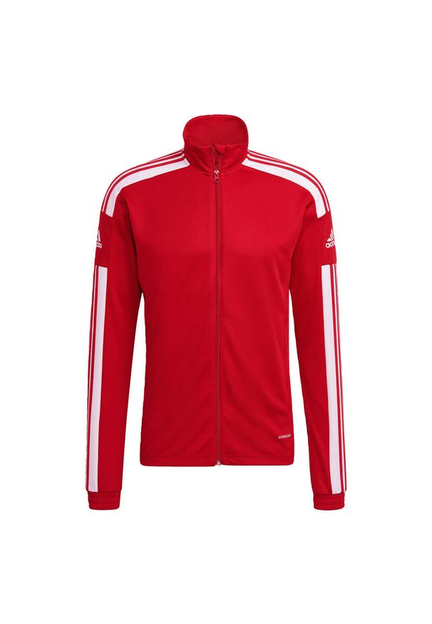Adidas - Bluza piłkarska męska adidas Squadra 21 Training. Kolor: czerwony, biały, wielokolorowy. Sport: piłka nożna