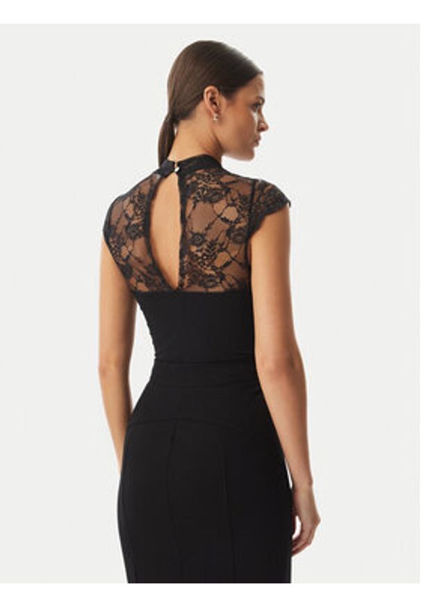 Rinascimento Body CFC0127525003 Czarny Slim Fit. Kolor: czarny. Materiał: syntetyk