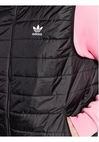 Adidas - adidas Kamizelka Stand Collar HL9217 Czarny Regular Fit. Kolor: czarny. Materiał: syntetyk #2