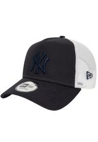 Czapka z daszkiem męska New Era League Essentials Trucker New York Yankees Cap. Kolor: niebieski. Materiał: bawełna