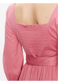 Weekend Max Mara Sukienka codzienna Garbo 2356210231 Różowy Regular Fit. Okazja: na co dzień. Kolor: różowy. Materiał: bawełna. Typ sukienki: proste. Styl: casual #5