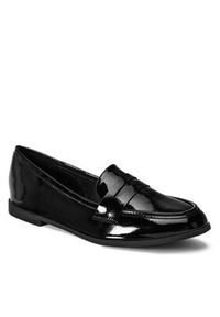 DeeZee Mokasyny WS270205-12 Czarny. Kolor: czarny. Materiał: skóra #6