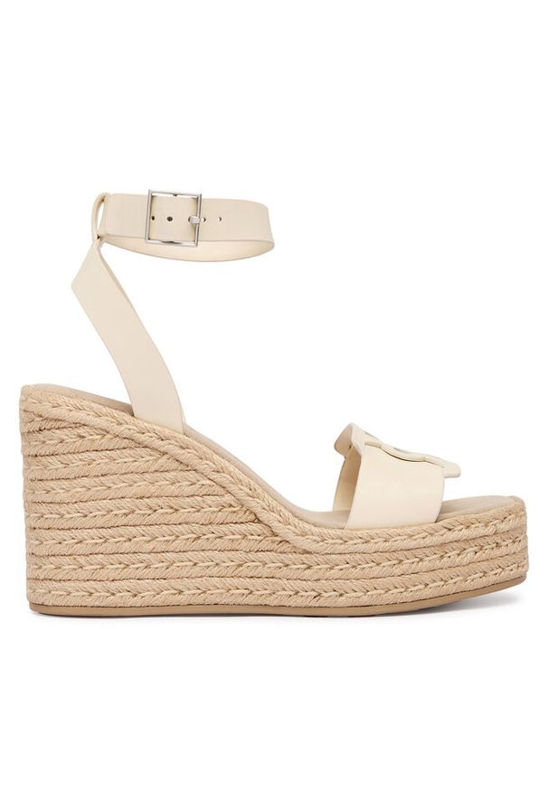 Espadryle Calvin Klein. Kolor: beżowy