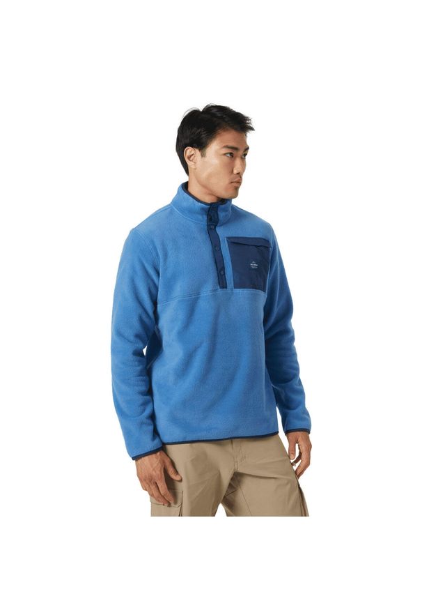 Bluza polarowa męska Helly Hansen Maridalen Fleece. Kolor: niebieski. Materiał: polar