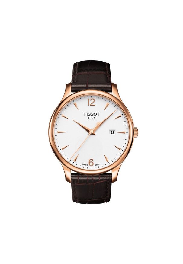 TISSOT Tradition T063.610.36.037.00. Materiał: materiał. Styl: sportowy, klasyczny