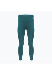GYMSHARK - Legginsy treningowe damskie Gymshark Training 7/8. Kolor: zielony. Sport: fitness