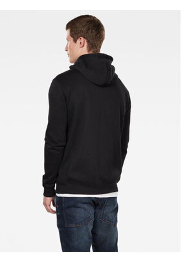 G-Star RAW - G-Star Raw Bluza Premium Core D16122-C235-6484 Czarny Regular Fit. Kolor: czarny. Materiał: syntetyk, bawełna