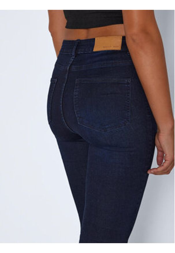 Noisy may - Noisy May Jeansy Sallie 27021552 Granatowy Skinny Fit. Kolor: niebieski