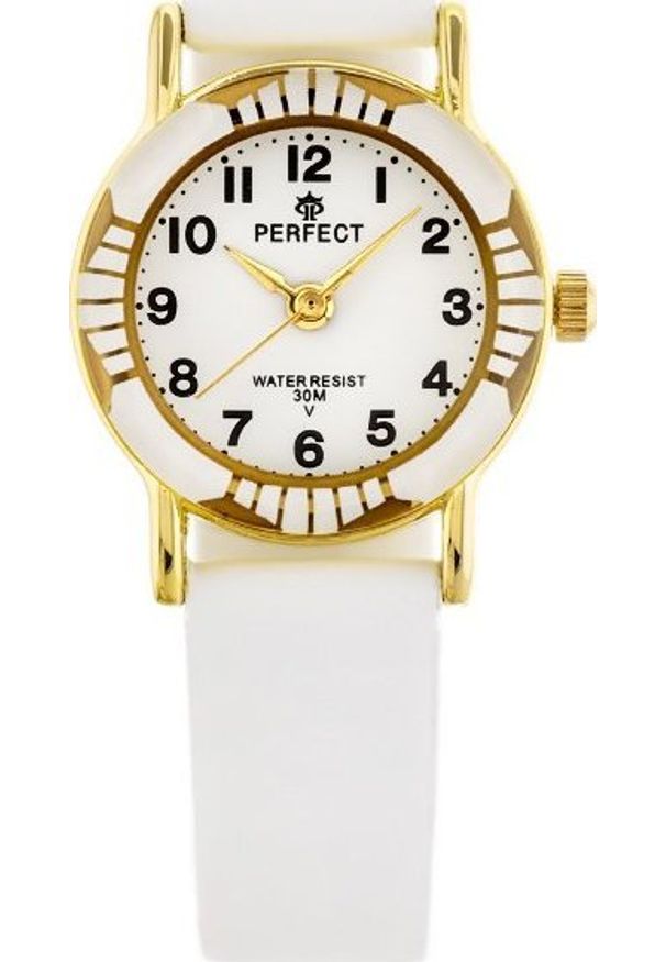 Perfect ZEGAREK DZIECIĘCY PERFECT L248 - KOMUNIJNY - biały (zp968b). Kolor: biały