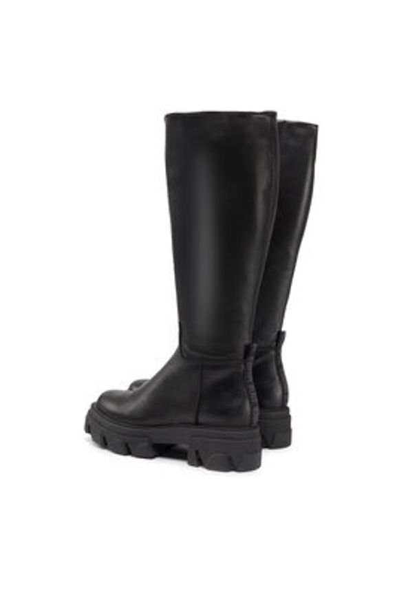 Steve Madden Kozaki Mana SM11002143-03001-017 Czarny. Kolor: czarny. Materiał: skóra