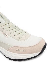 Calvin Klein Sneakersy Hike Runner Nylon Mix HW0HW03279 Biały. Kolor: biały. Materiał: zamsz, skóra #5