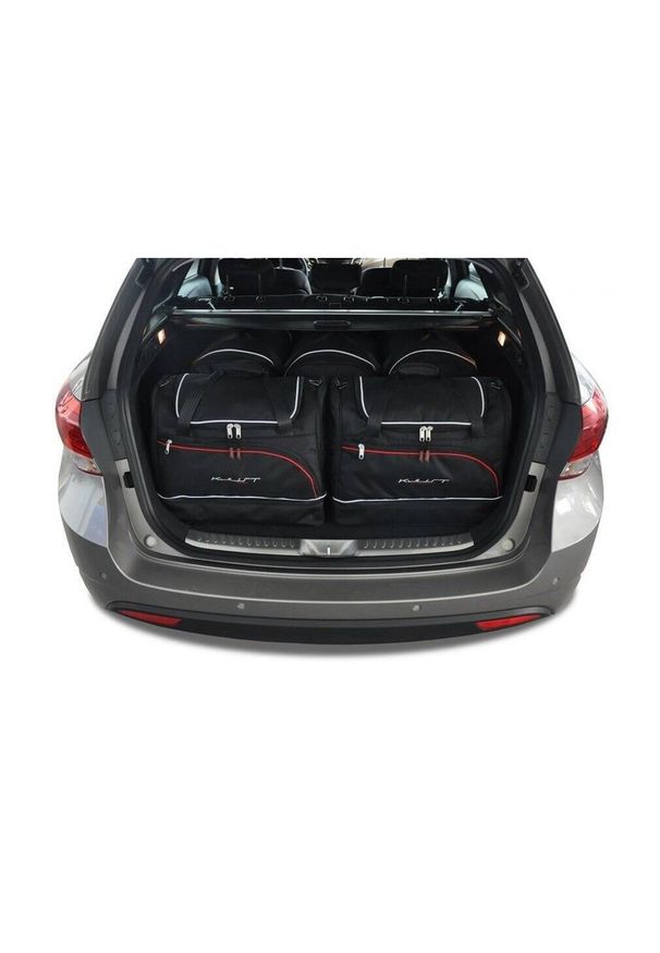 KJUST - Torby Do Bagażnika Hyundai I40 Kombi 2011-2019 5Szt Kjust. Kolor: czarny. Styl: sportowy