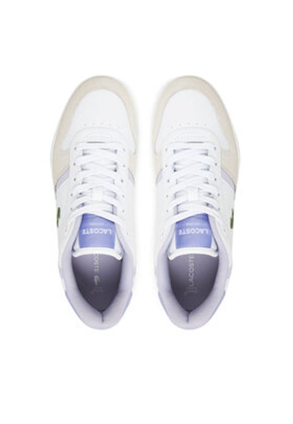 Lacoste Sneakersy 7-50SFA0194 Biały. Kolor: biały. Materiał: skóra
