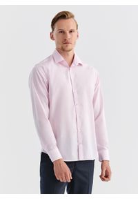 Pako Lorente - PAKO LORENTE – Koszula męska P000B-1X-001-R-S. Typ kołnierza: kołnierzyk klasyczny. Kolor: czarny. Materiał: bawełna. Długość rękawa: długi rękaw. Długość: długie. Wzór: gładki. Styl: klasyczny, elegancki #1