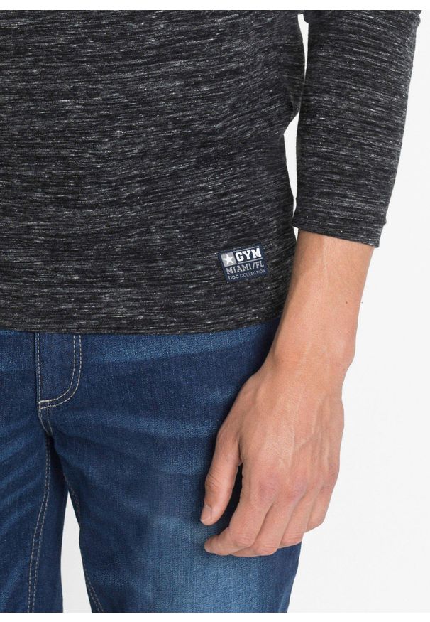bonprix - Shirt z długim rękawem (3 szt.). Kolor: niebieski. Długość rękawa: długi rękaw. Długość: długie