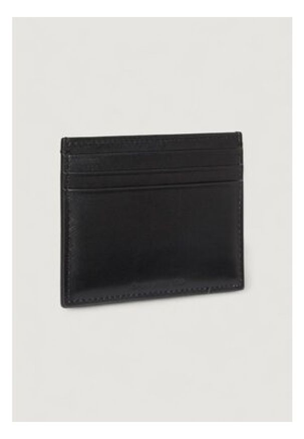 Calvin Klein Portfel LV04G1070G Czarny. Kolor: czarny. Materiał: skóra