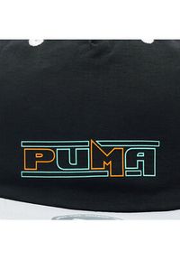 Puma Czapka z daszkiem SWxP Relaxed Flatbrim Cap 024383 Czarny. Kolor: czarny. Materiał: nylon, materiał