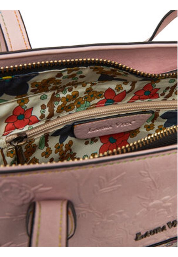 Laura Vita Torebka Amep 03 Różowy. Kolor: różowy. Materiał: skórzane