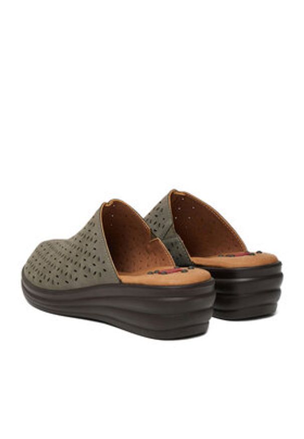 Go Soft Klapki LA3J7701-7 Szary. Kolor: szary. Materiał: materiał