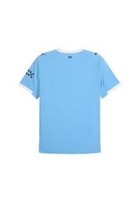 Puma - Koszulka domowa Manchesteru City 2025/26. Kolor: niebieski. Materiał: materiał. Sport: piłka nożna