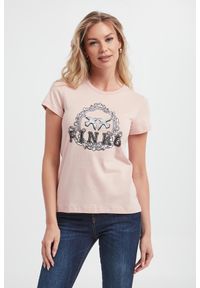 Pinko - T-shirt damski Bussolotto PINKO