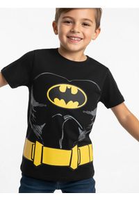 Sinsay - Koszulka BATMAN - czarny. Kolor: czarny. Długość rękawa: krótki rękaw. Długość: krótkie. Wzór: motyw z bajki #1