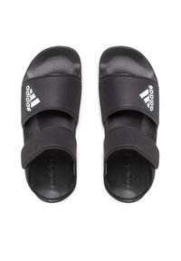 Adidas - adidas Sandały Adilette Sandal K GW0344 Czarny. Kolor: czarny. Materiał: materiał #4