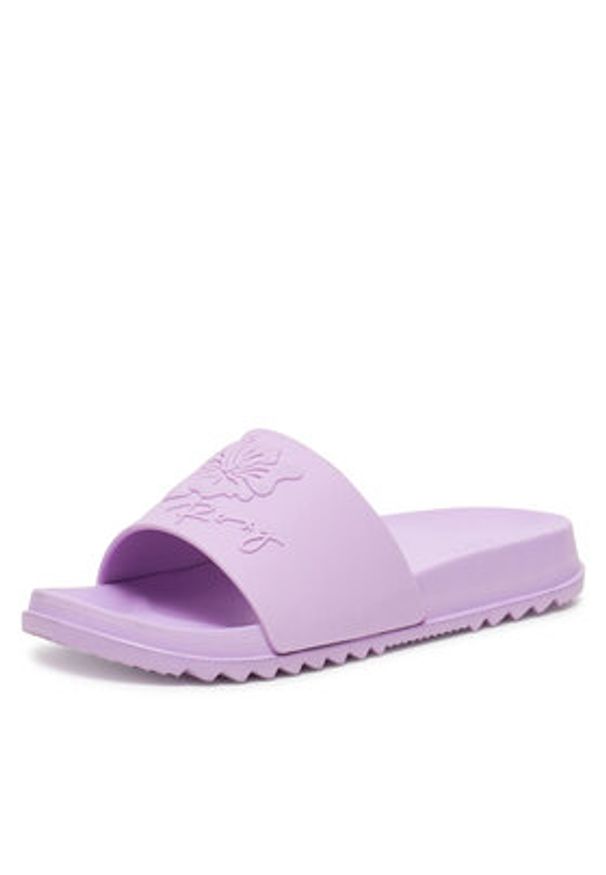 Roxy Klapki P4047536K Fioletowy. Kolor: fioletowy. Materiał: syntetyk