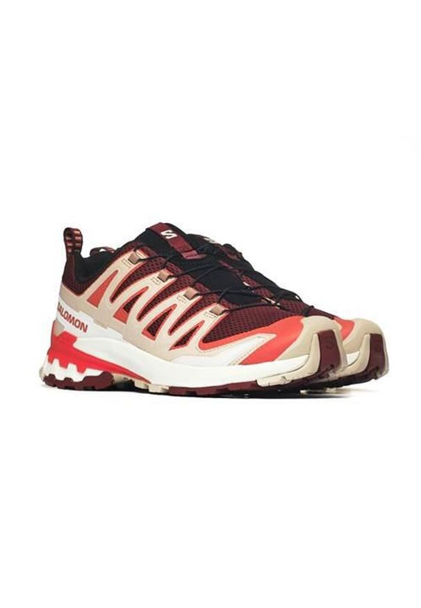 salomon - Buty trekkingowe męskie Salomon Xa Pro 3d V9 Fired. Kolor: wielokolorowy. Materiał: materiał, syntetyk. Szerokość cholewki: normalna. Sport: turystyka piesza