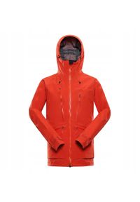 ALPINE PRO - Kurtka trekkingowa męska Alpine Pro Cort wodoodporna. Kolor: pomarańczowy. Sport: wspinaczka, turystyka piesza #1