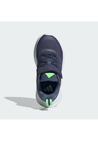 Adidas - Buty dla dzieci Fortarun 4.0. Zapięcie: pasek. Kolor: niebieski