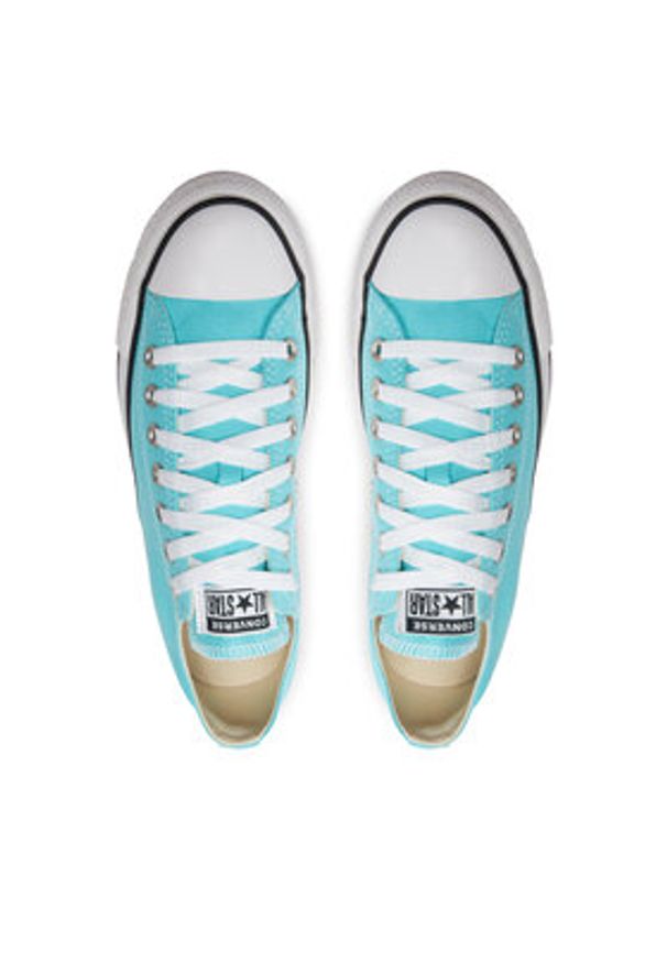 Converse Trampki Chuck Taylor All Star A06566C Niebieski. Kolor: niebieski. Materiał: materiał