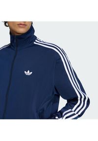 Adidas - adidas Bluza Firebird KD8313 Granatowy Loose Fit. Kolor: niebieski. Materiał: syntetyk #3