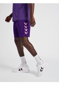Spodenki piłkarskie męskie Hummel Core XK Poly Shorts. Kolor: czerwony, wielokolorowy, niebieski. Sport: piłka nożna