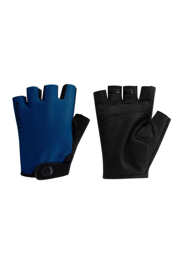 ROGELLI - Rękawiczki rowerowe męskie Rogelli Core. Kolor: niebieski, wielokolorowy, czarny. Sport: kolarstwo