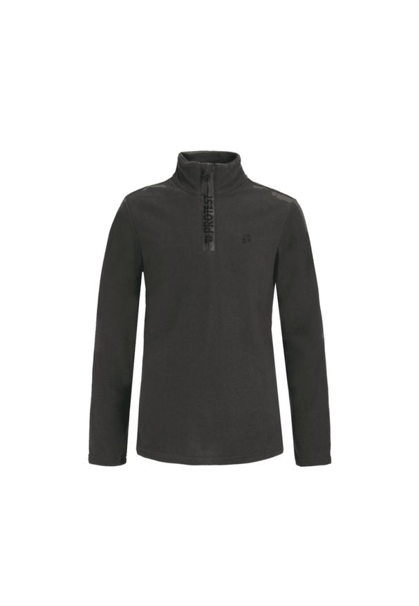 Dziecięcy polar 1/4 zip Protest Perfecty. Kolor: szary. Materiał: polar. Sezon: zima. Sport: wspinaczka, narciarstwo