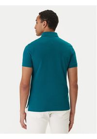 TOMMY HILFIGER - Tommy Hilfiger Polo 1985 MW0MW17771 Zielony Slim Fit. Typ kołnierza: polo. Kolor: zielony. Materiał: bawełna #4