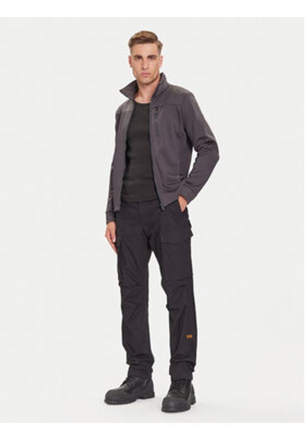 Helly Hansen Bluza 30229 Szary Regular Fit. Kolor: szary. Materiał: syntetyk