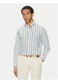 Marciano Guess Koszula 5GHH20 4461Z Niebieski Regular Fit. Kolor: niebieski. Materiał: bawełna #1