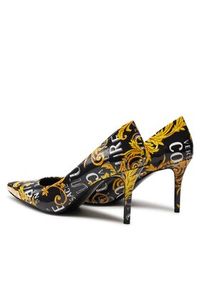 Versace Jeans Couture Szpilki 76VA3S50 Czarny. Kolor: czarny. Materiał: skóra. Obcas: na szpilce #3