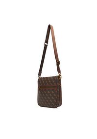 Guess Saszetka HMMILO P5417 Brązowy. Kolor: brązowy. Materiał: skóra