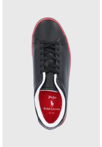 Polo Ralph Lauren Buty skórzane kolor czarny. Zapięcie: sznurówki. Kolor: czarny. Materiał: skóra #3