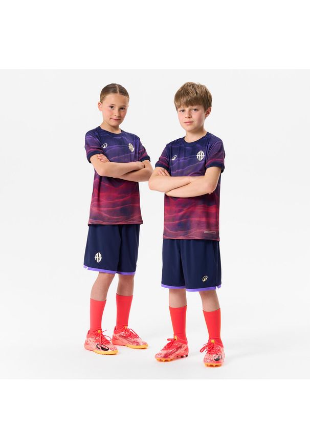 KIPSTA - Koszulka do piłki nożnej dla dzieci Kipsta Viralto II "AG" A. Griezmann. Materiał: tkanina, prążkowany, poliester, materiał, elastan. Sport: piłka nożna
