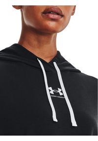 Under Armour Bluza Rival Terry Hoodie 1369855 Czarny Regular Fit. Kolor: czarny