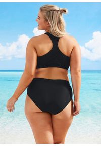 bonprix - Biustonosz bikini bustier z koronki. Kolor: czarny. Materiał: koronka. Wzór: koronka #3