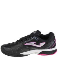 Buty tenisowe damskie Joma T.Set Lady clay black fuchsia 38. Kolor: wielokolorowy, różowy, czarny. Sport: tenis