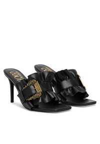 Versace Jeans Couture Klapki 80VA3S70 ZSS83 899 Czarny. Kolor: czarny. Materiał: skóra #2