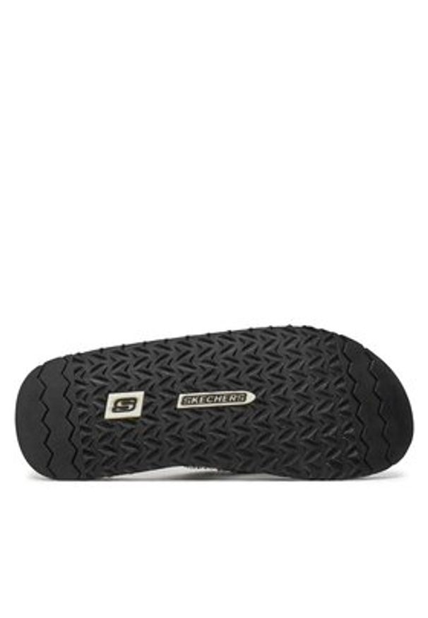 skechers - Skechers Japonki Tantric-Fritz 205098/GRY Szary. Kolor: szary. Materiał: materiał